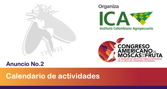 Anuncio No. 2: Calendario de actividades
